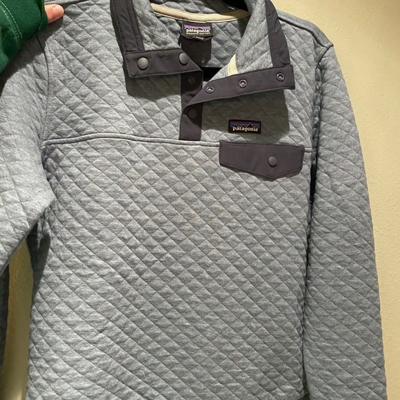 Patagonia Cotton Quilt Snap-T Pullover Sweatshirt - Picture 2 of 4